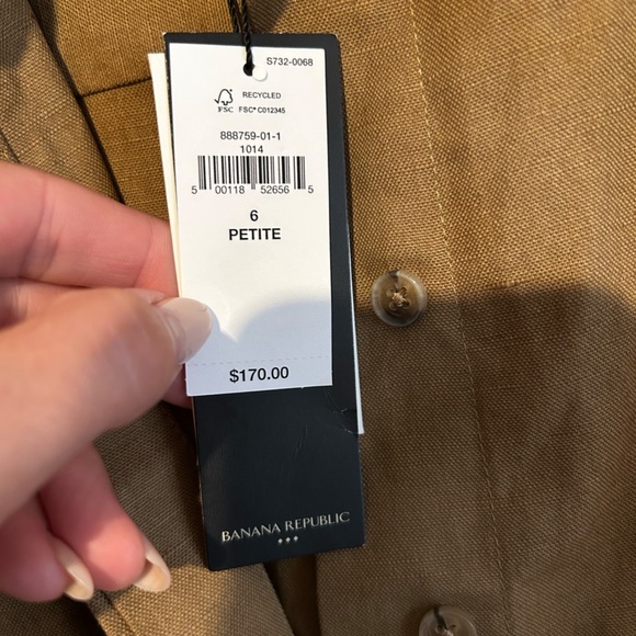 Banana Republic Petite Jumpsuit NWT - Picture 3 of 7